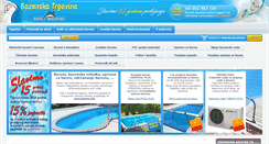 Desktop Screenshot of bazenska-trgovina.hr
